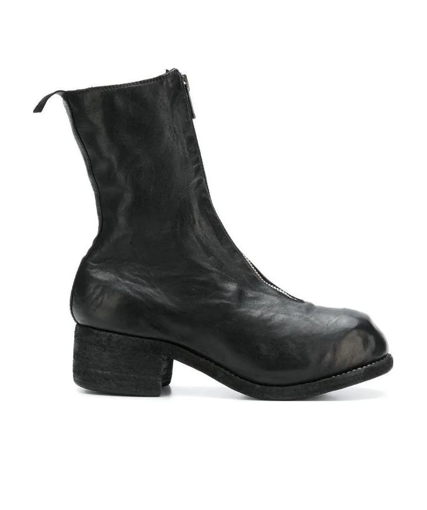 Zip Detail Boots