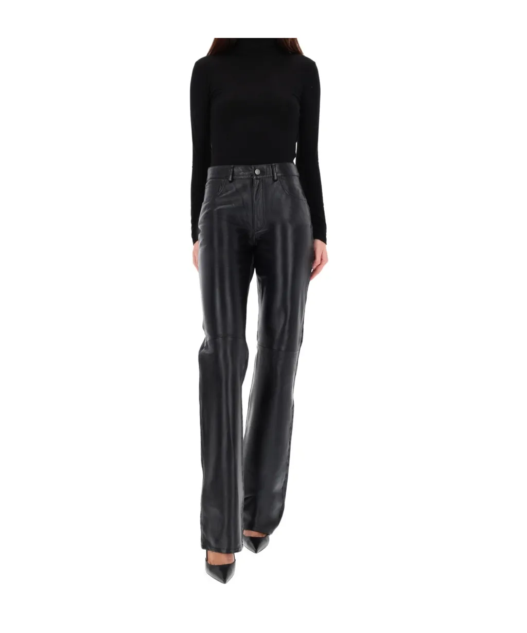 Patchwork Denim Trousers