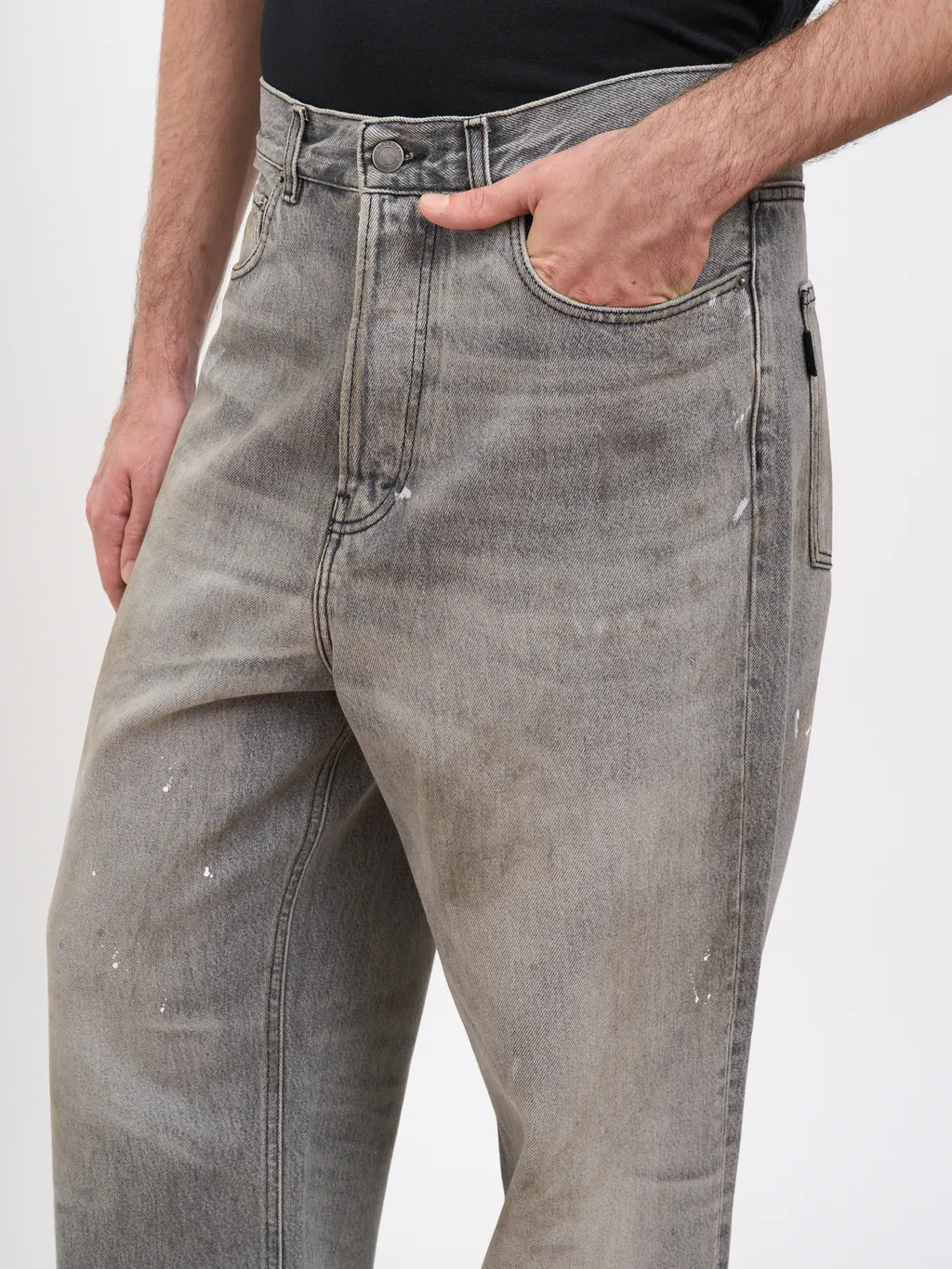 Five-Pocket Denim Trousers