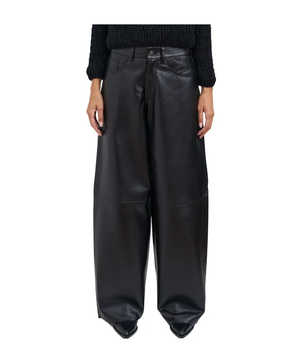Wide-Leg Casual Pants