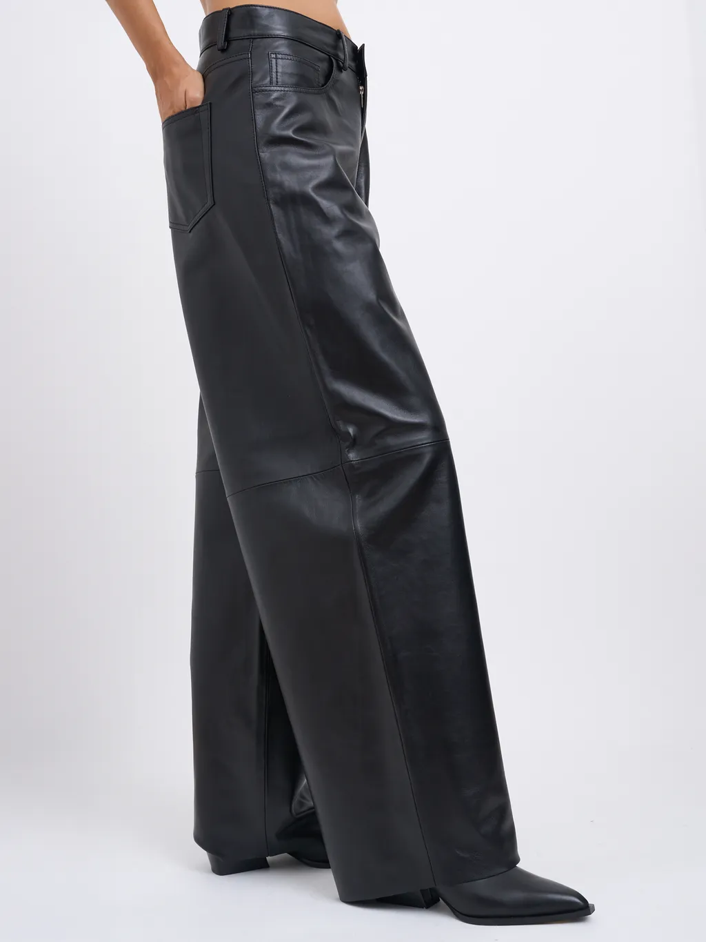 Wide-Leg Casual Pants