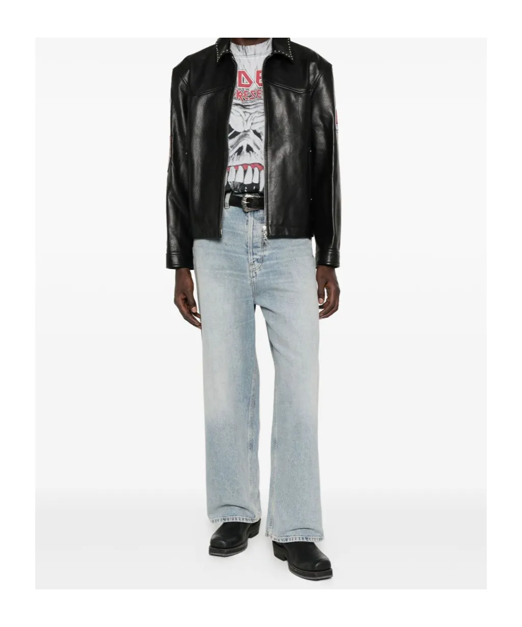 Wide-Leg Jeans