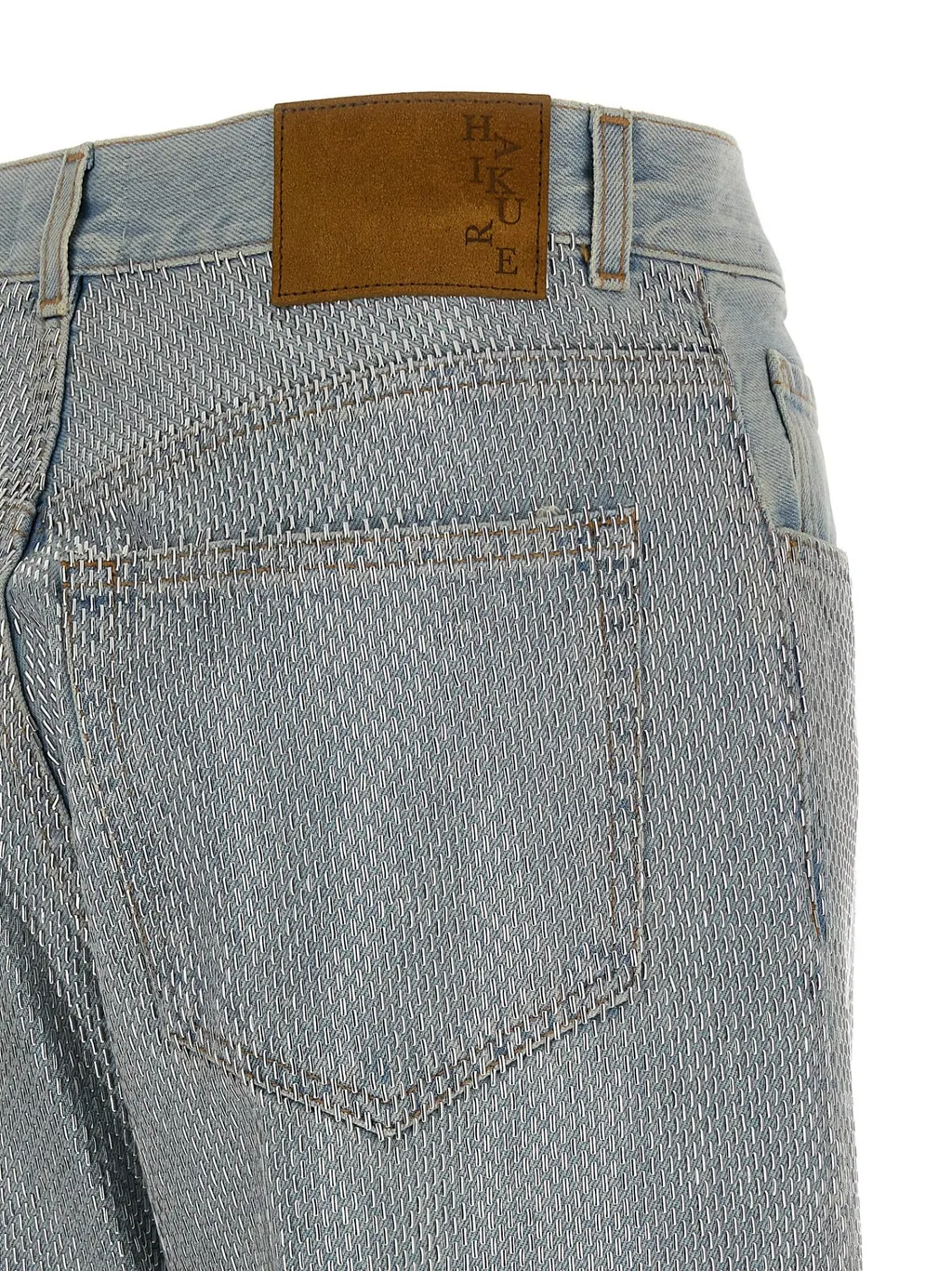 Bonnie Studded Straight-Leg Jeans