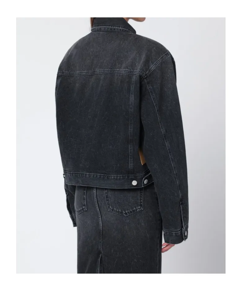 Long-Sleeved Denim Jacket