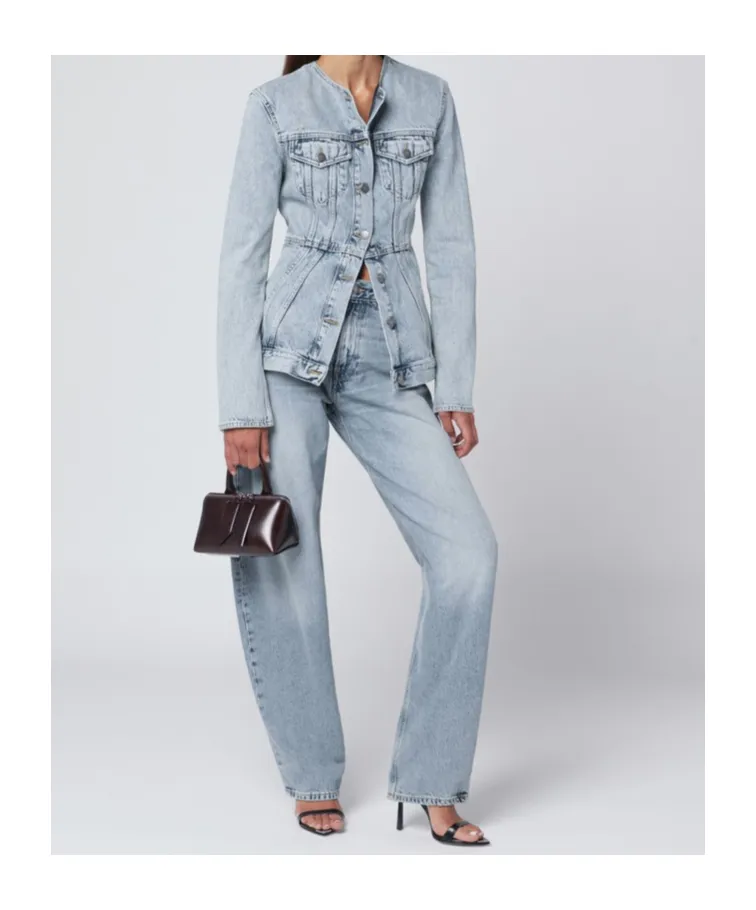 Five-Pocket Denim Trousers