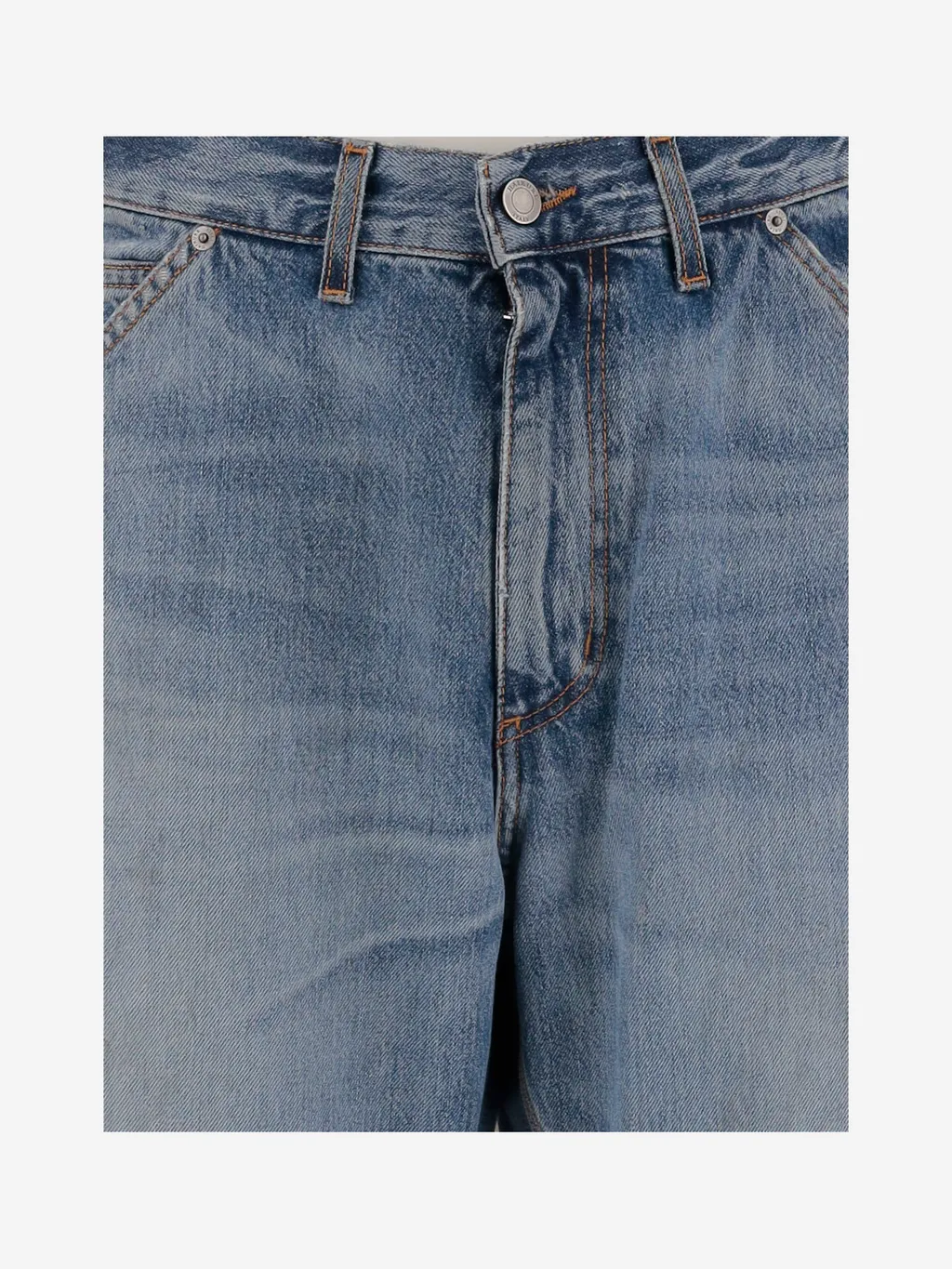Washed Regular-Fit Jeans