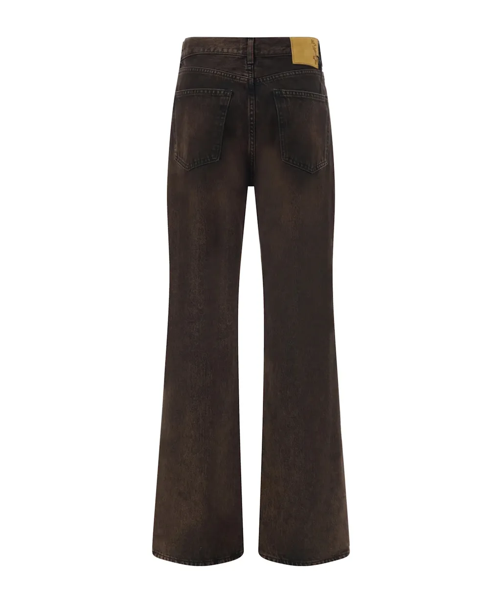 Five-Pocket Denim Trousers