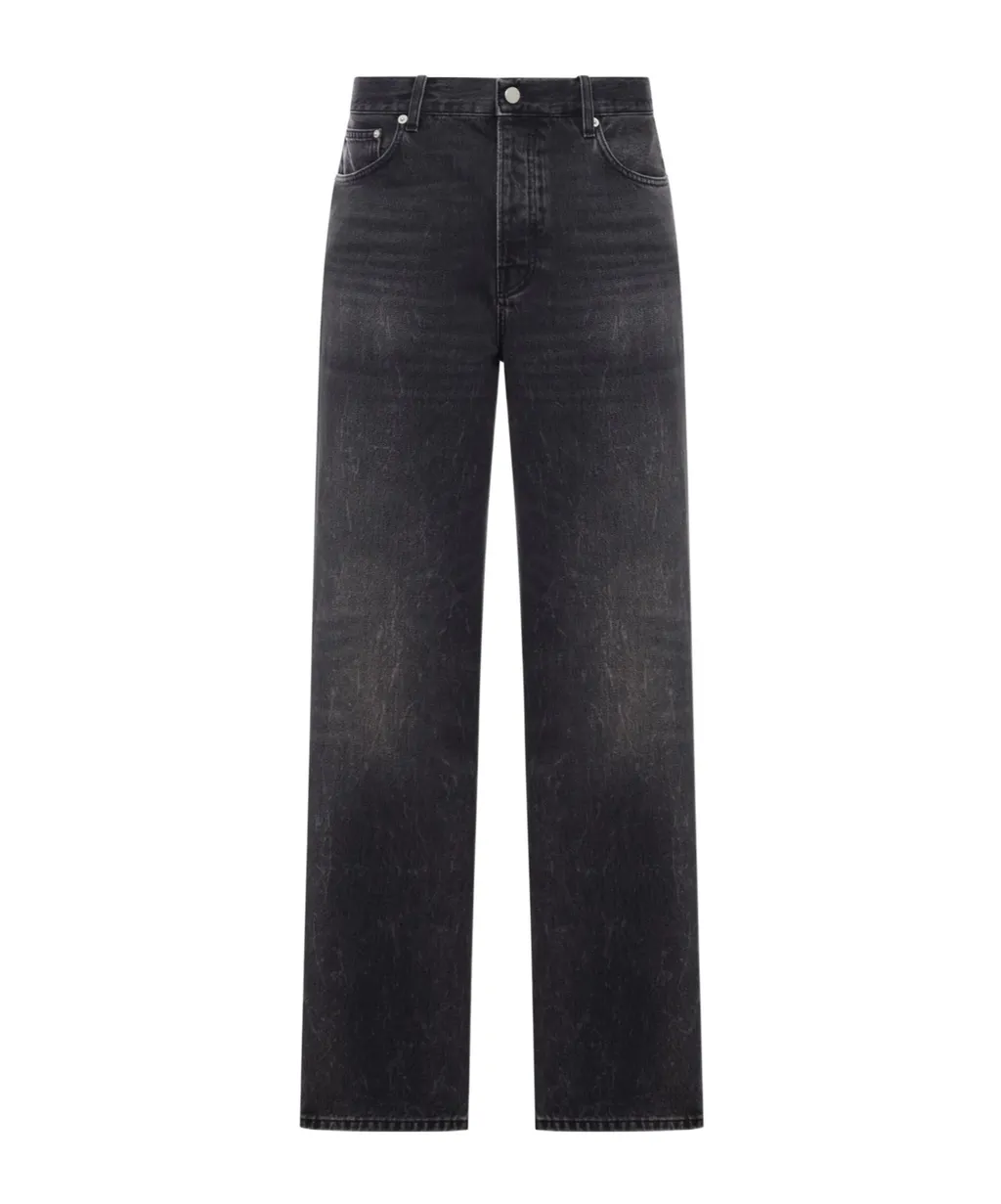 Straight Five-Pocket Jeans