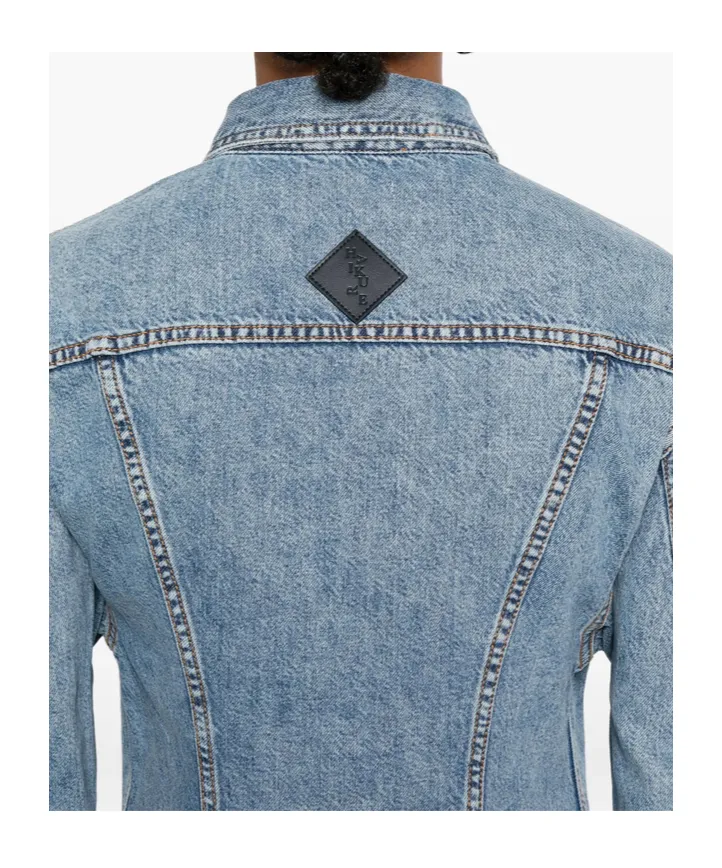 Button-Up Denim Jacket