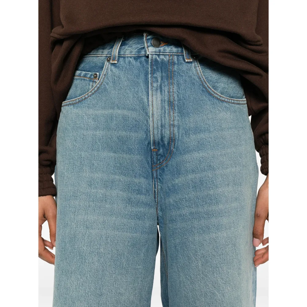 Cotton Denim Shorts