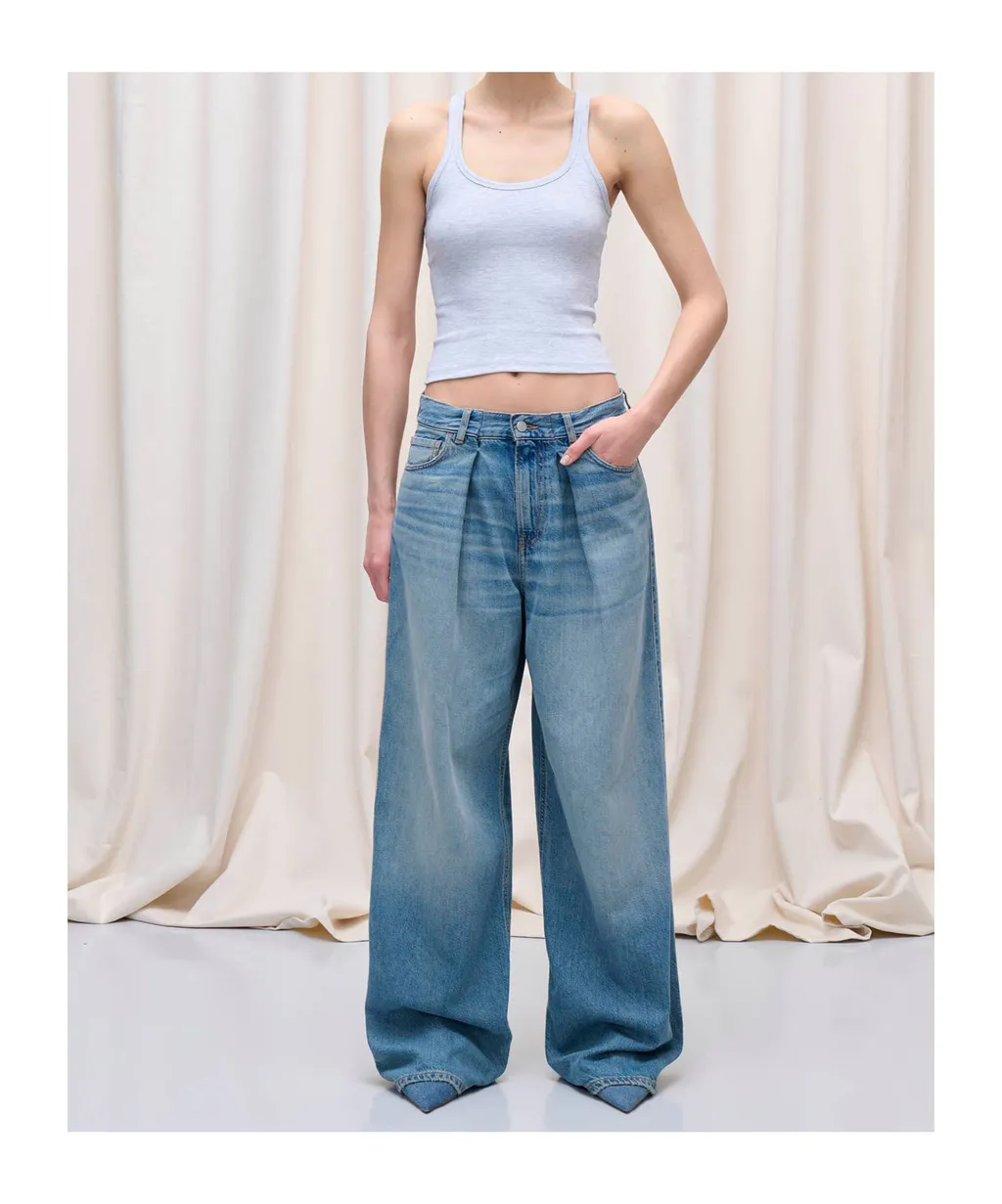 Candy Pleated Jeans