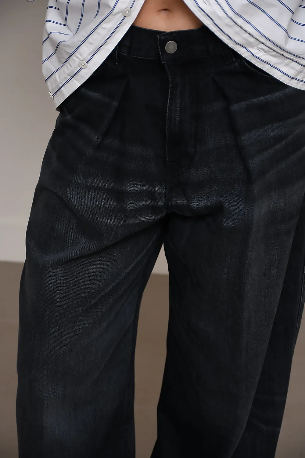 Candy Pleated Jeans