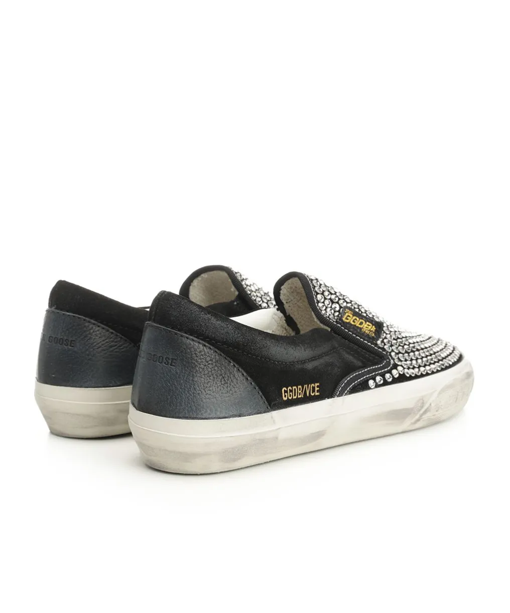Embelllished Slip-On Sneakers