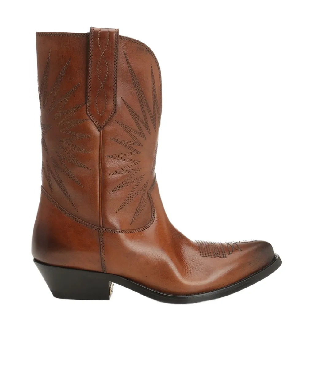 Wish Star Embroidered Boots
