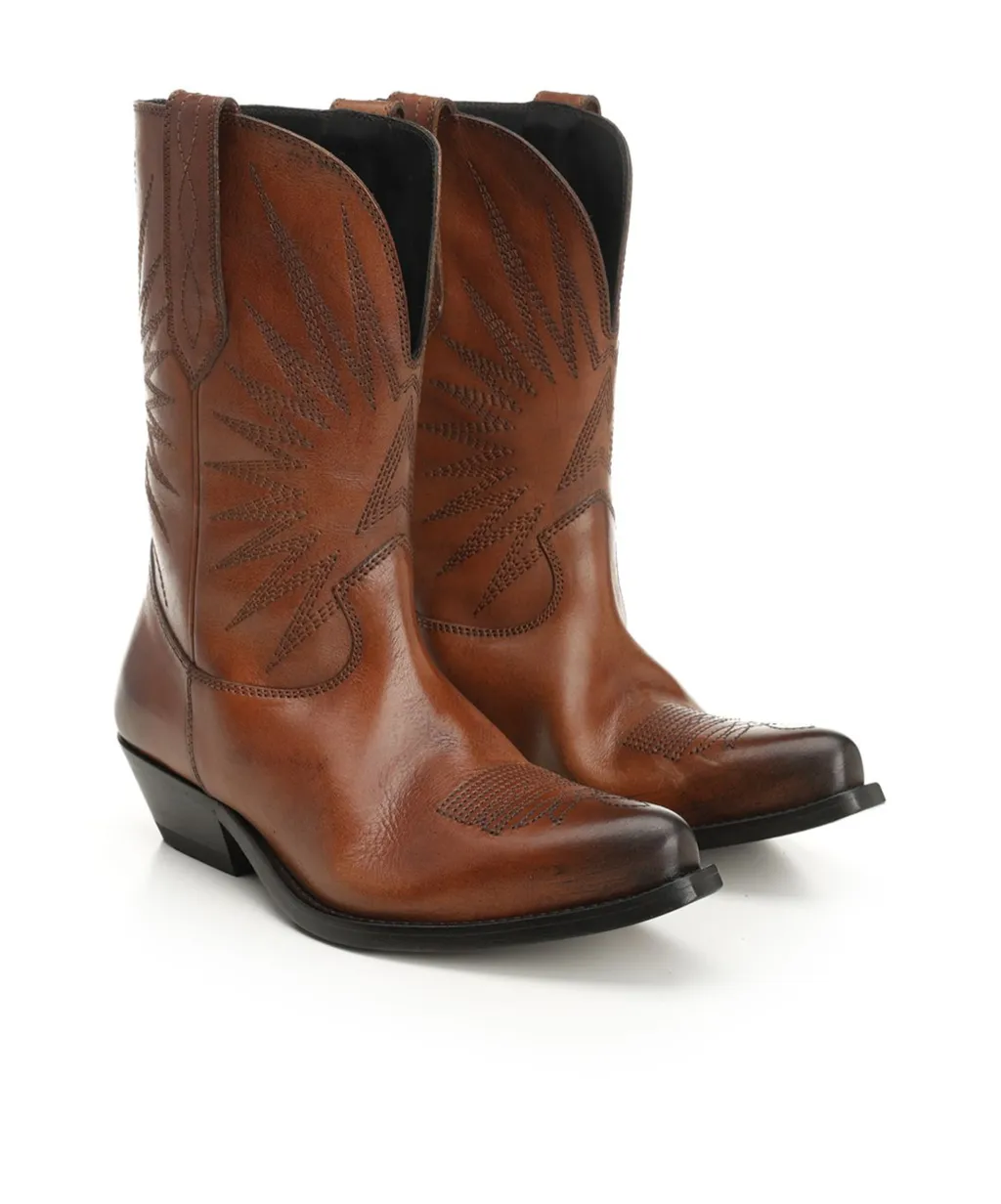 Wish Star Embroidered Boots