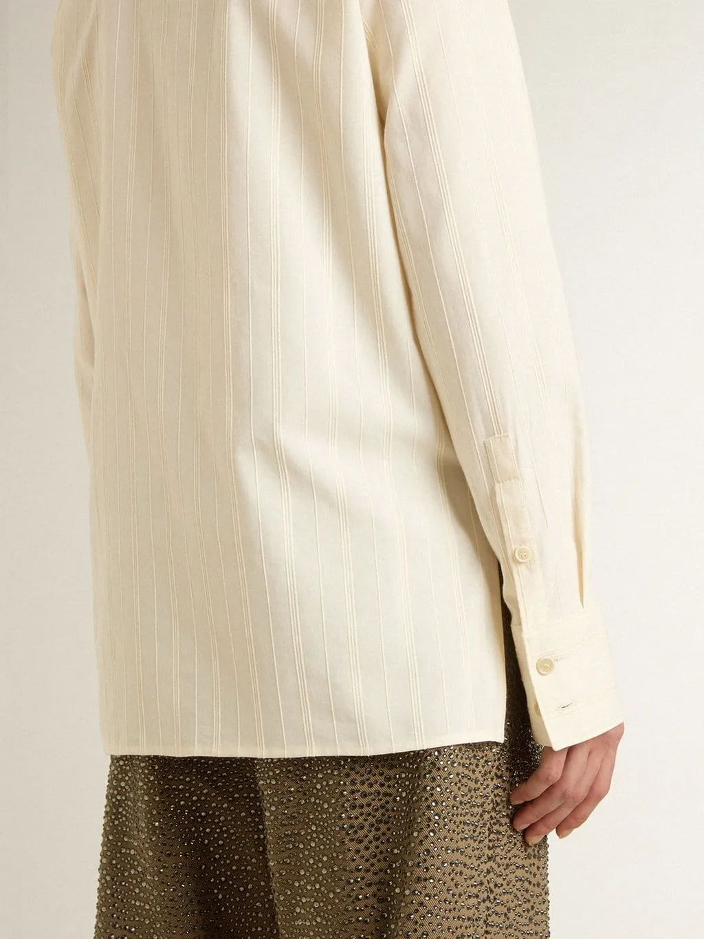Floral Embroidered Shirt