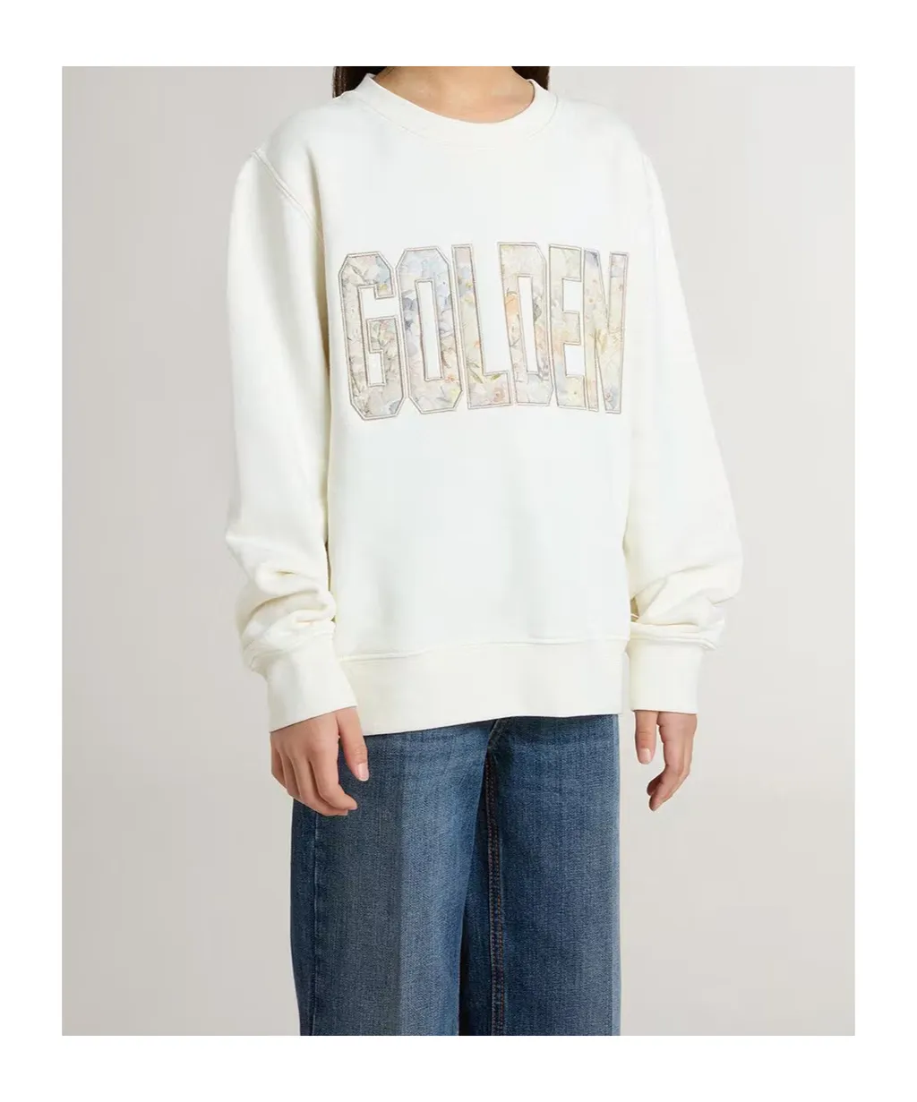 Floral Logo-Patch Sweatshirt