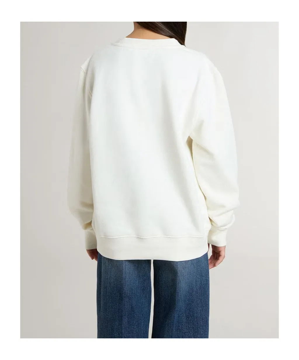 Floral Logo-Patch Sweatshirt