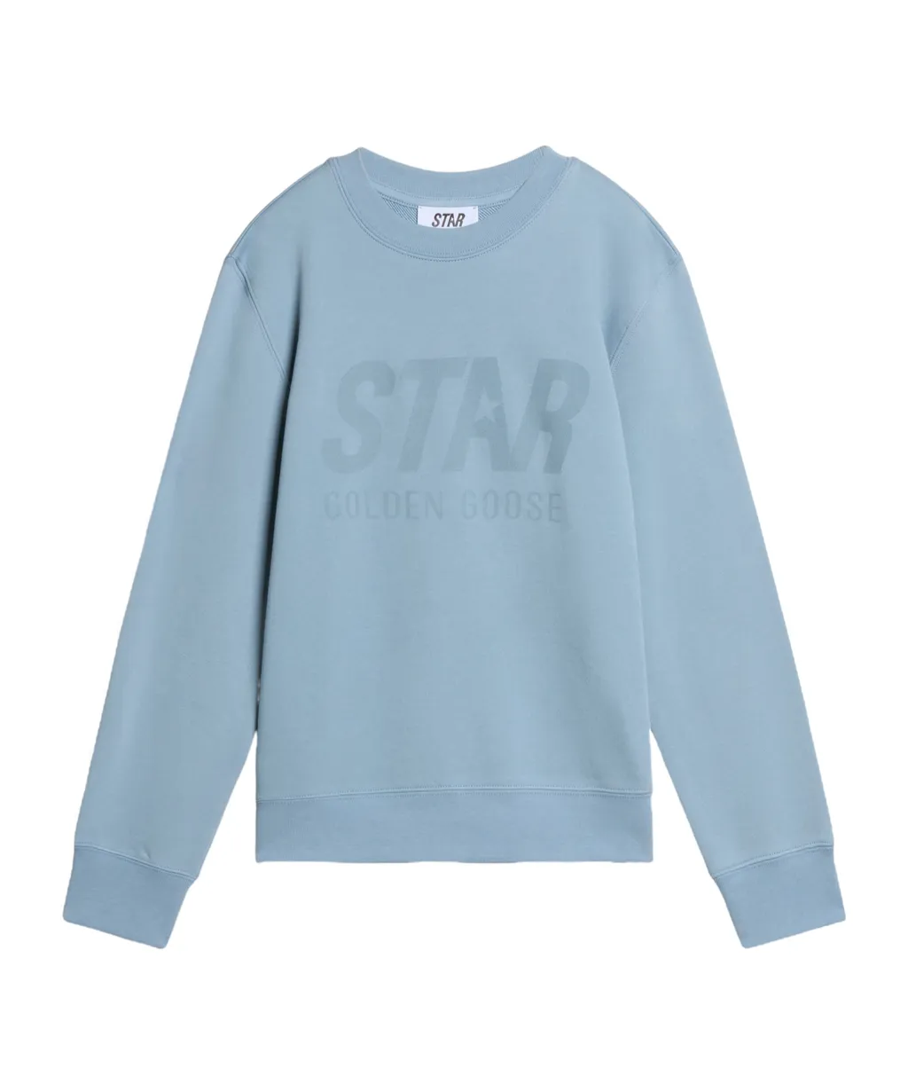 Front-Print Crew-Neck Sweatshirt