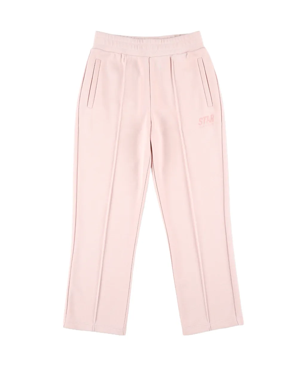 Star-Embroidered Panelled Trousers