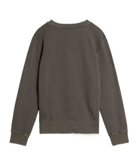 Logo-Embroidered Fleece Sweatshirt