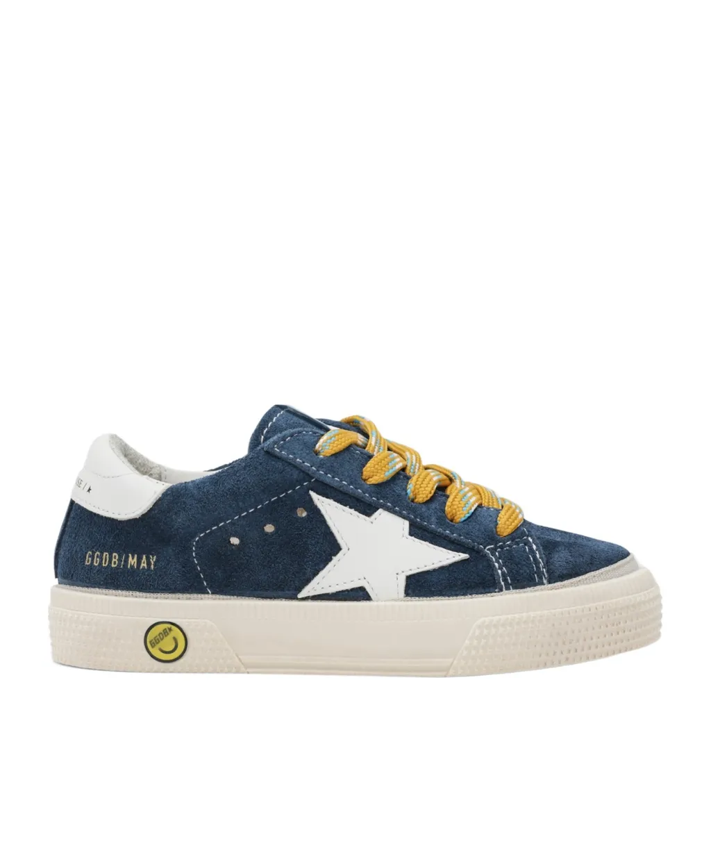Round Toe Lace-Up Sneakers