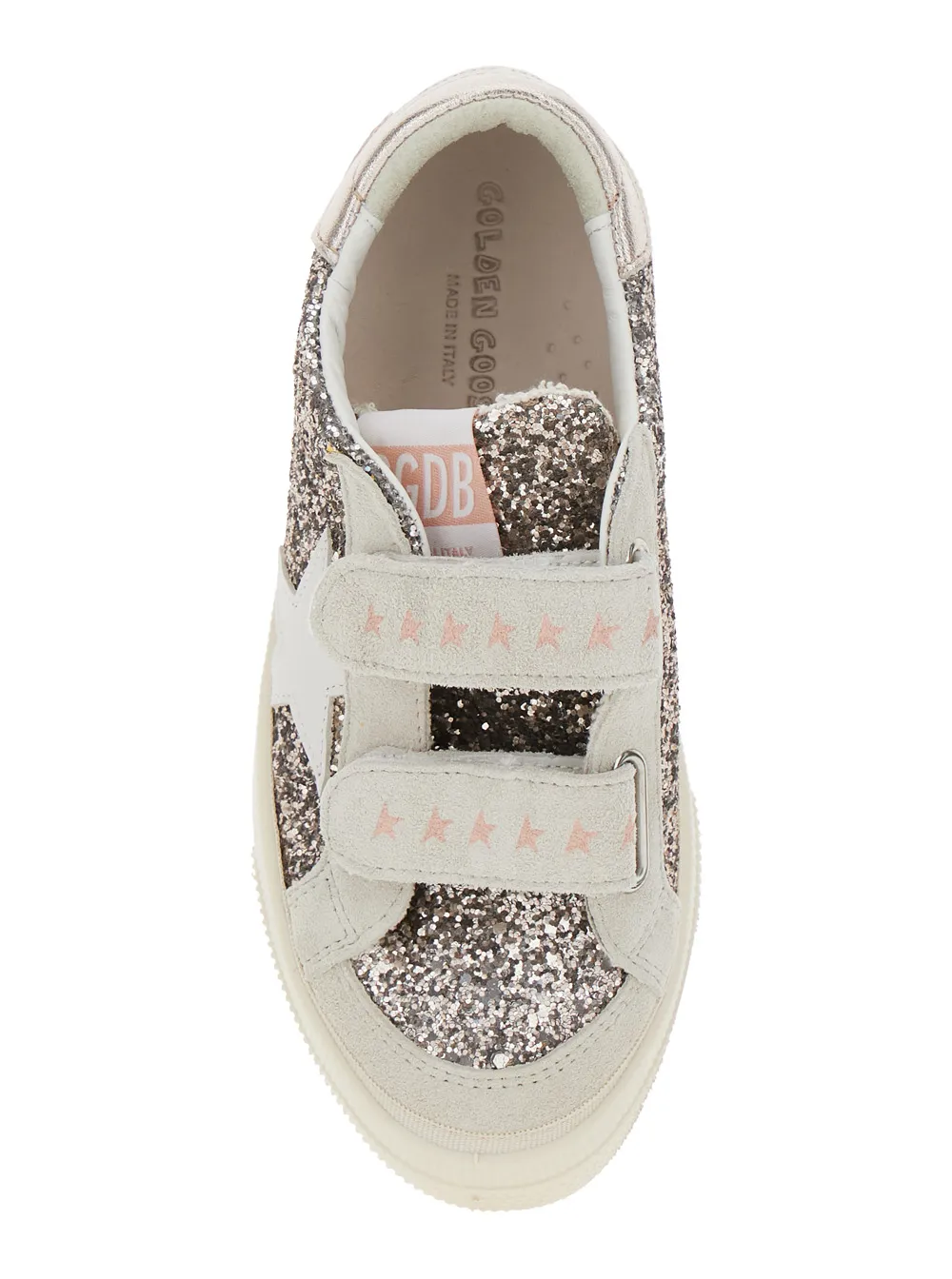 Star Patch Glitter Sneakers