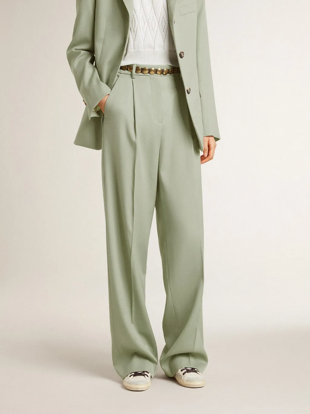 Wide-Leg Trousers