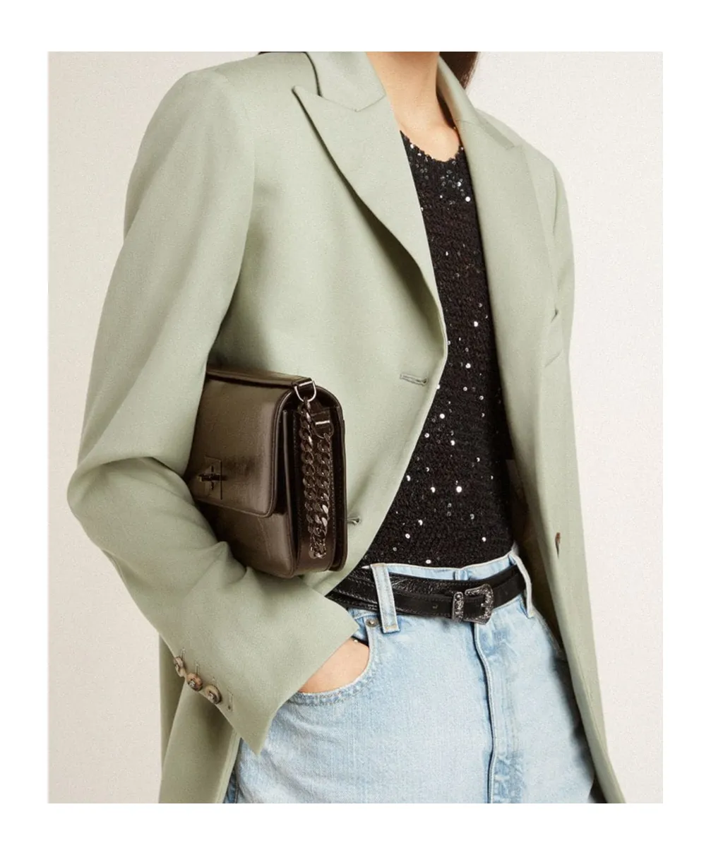 Gioia Chain-Linked Shoulder Bag