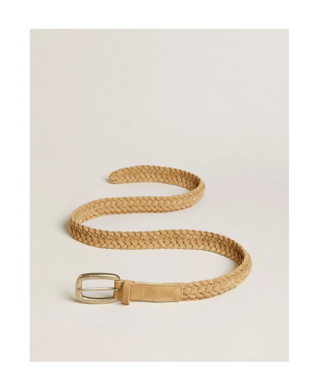 Woven Leather Belt
