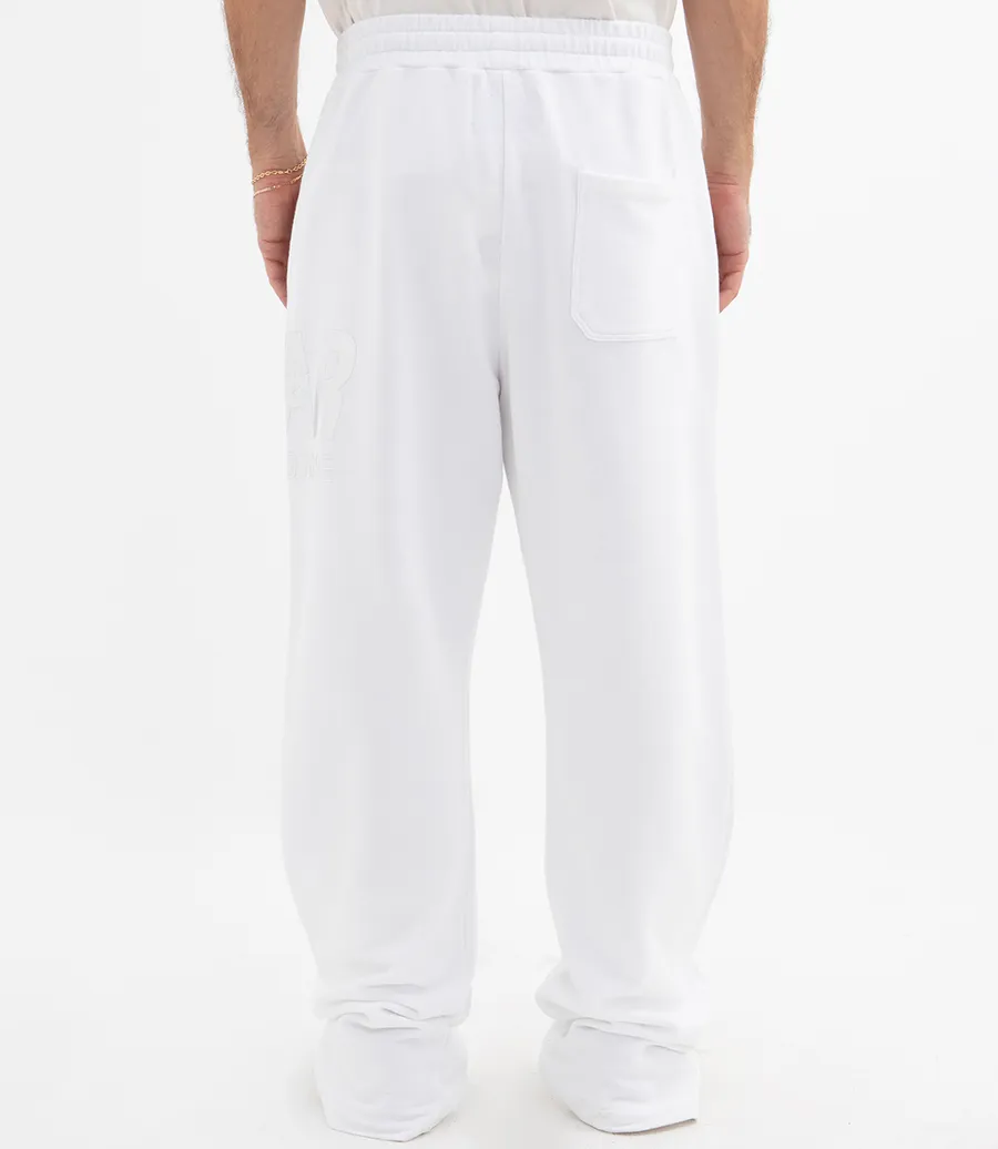 Logo Printed Wide-Leg Track Pants
