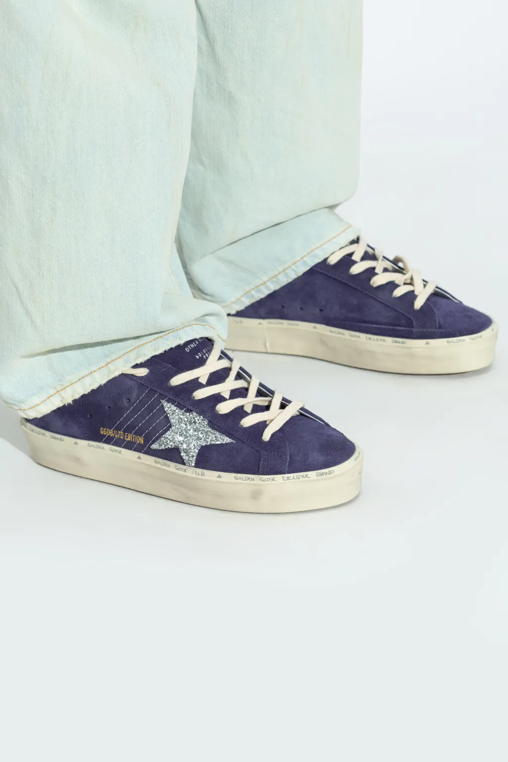 Hi Star Glittered Sneakers
