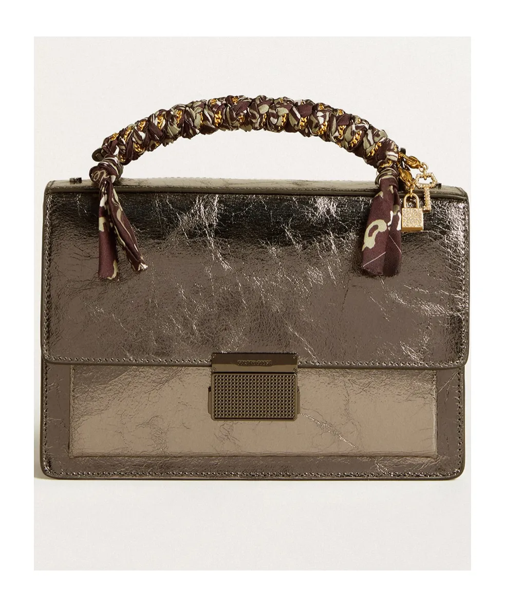 Venezia Foldover-Top Crossbody Bag