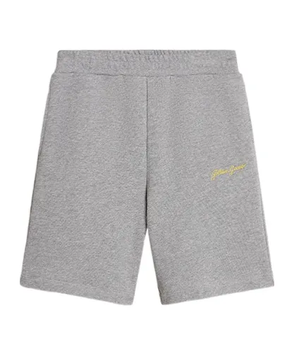 Logo Embroidered Wide-Leg Shorts