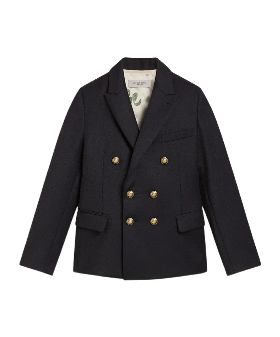 Kids Double-Breasted Blazer