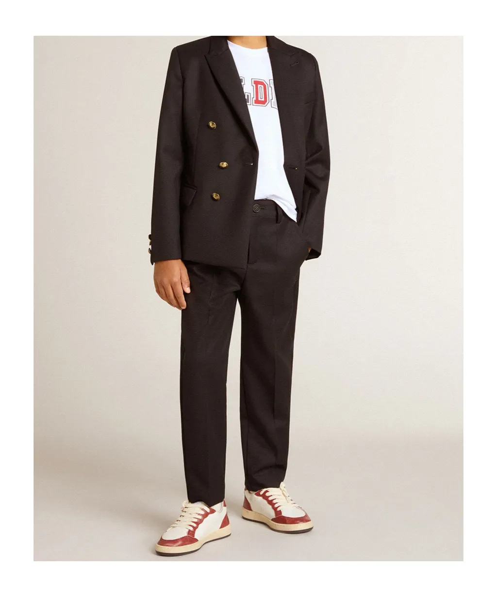 Kids Double-Breasted Blazer