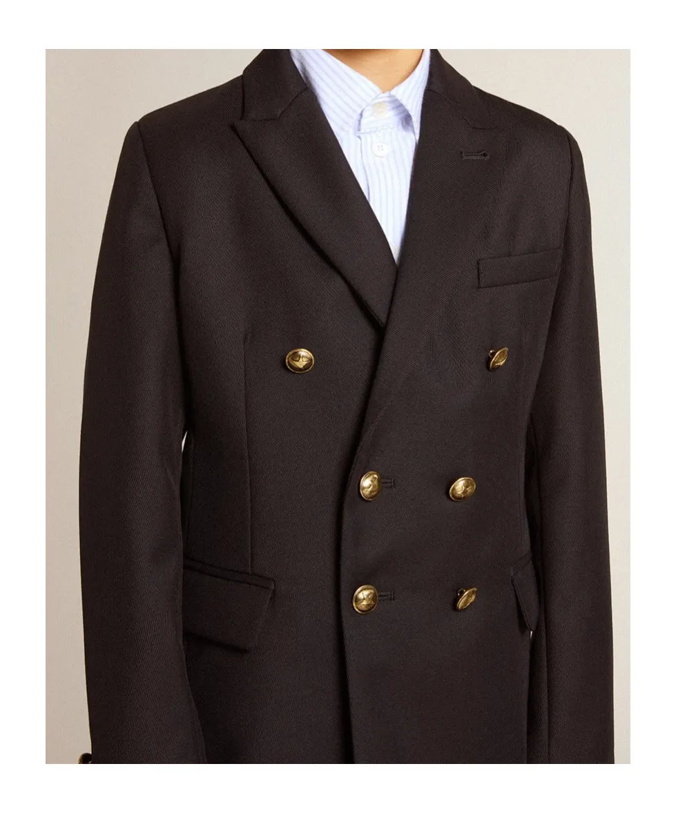 Kids Double-Breasted Blazer