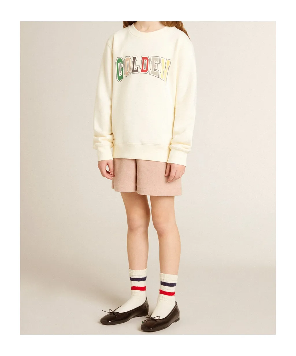 Golden Lettering Sweatshirt