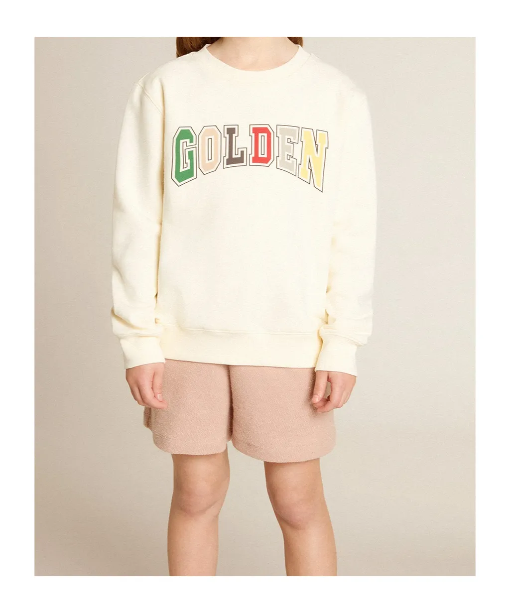 Golden Lettering Sweatshirt