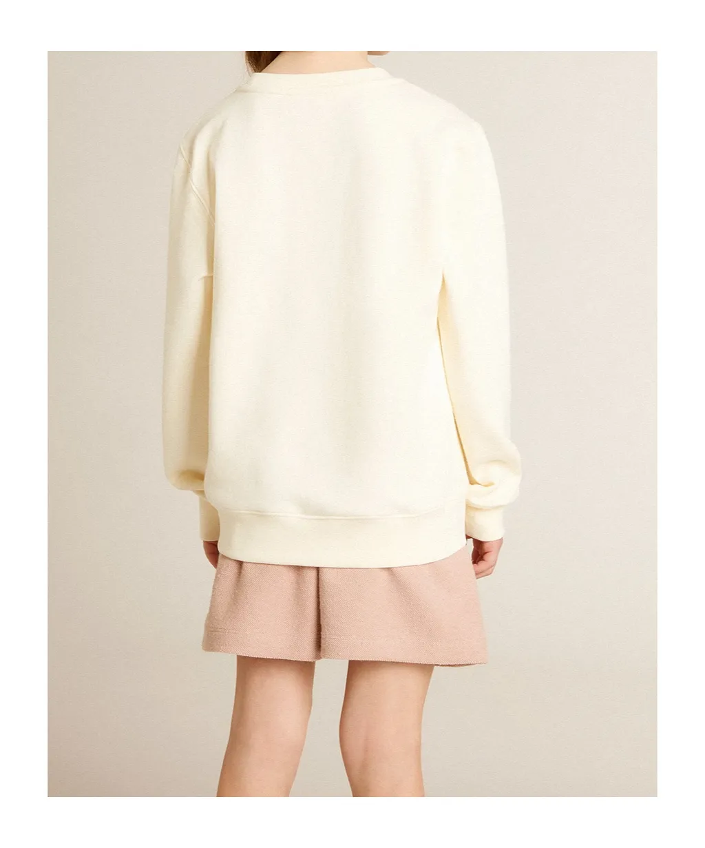 Golden Lettering Sweatshirt