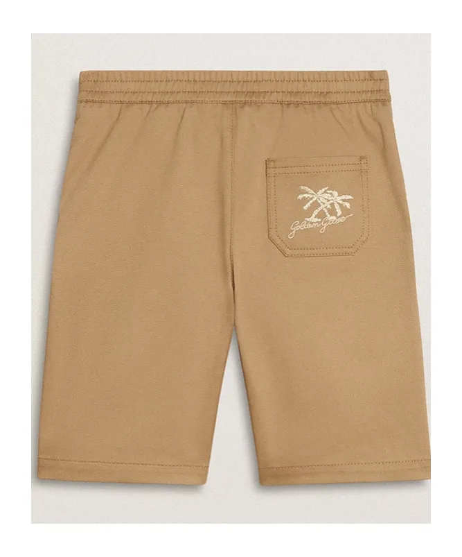 Logo Embroidered Shorts