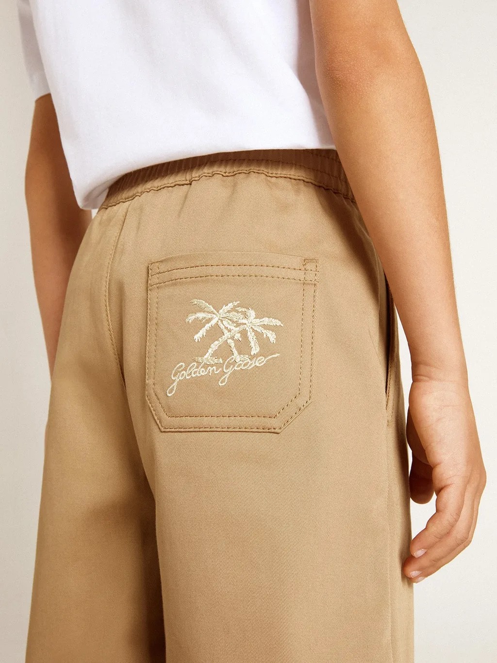 Logo Embroidered Shorts
