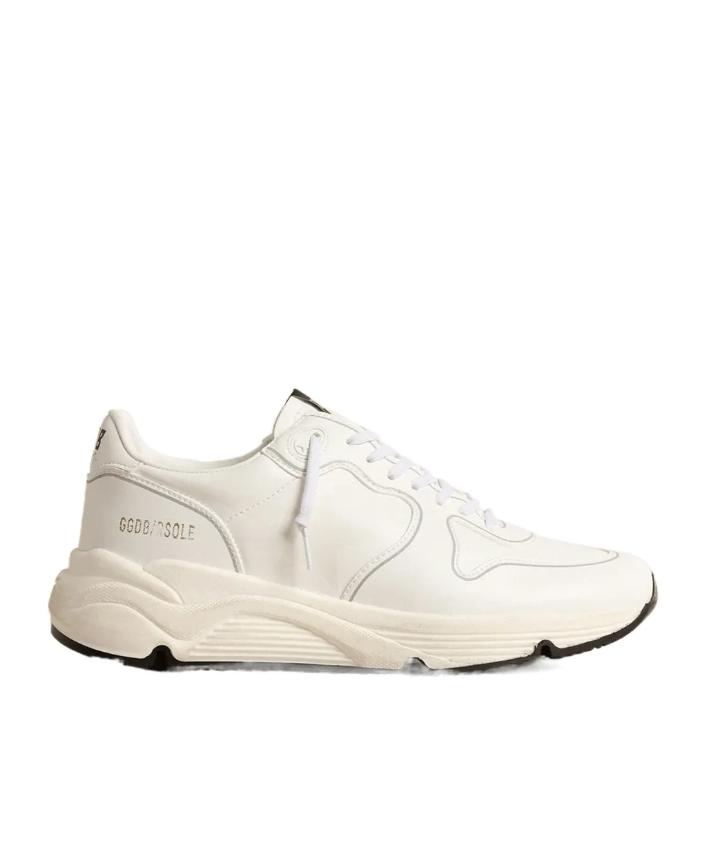 Running Sole Lace-Up Sneakers