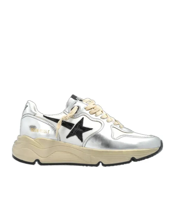 Running Sole Lace-Up Sneakers