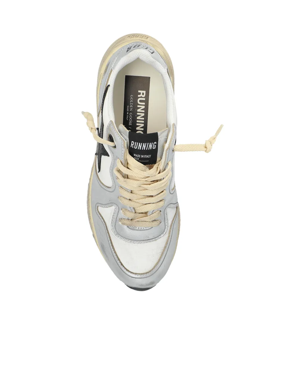 Running Sole Lace-Up Sneakers