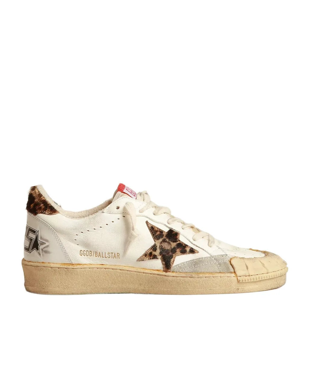 Ball Star Lace-Up Sneakers