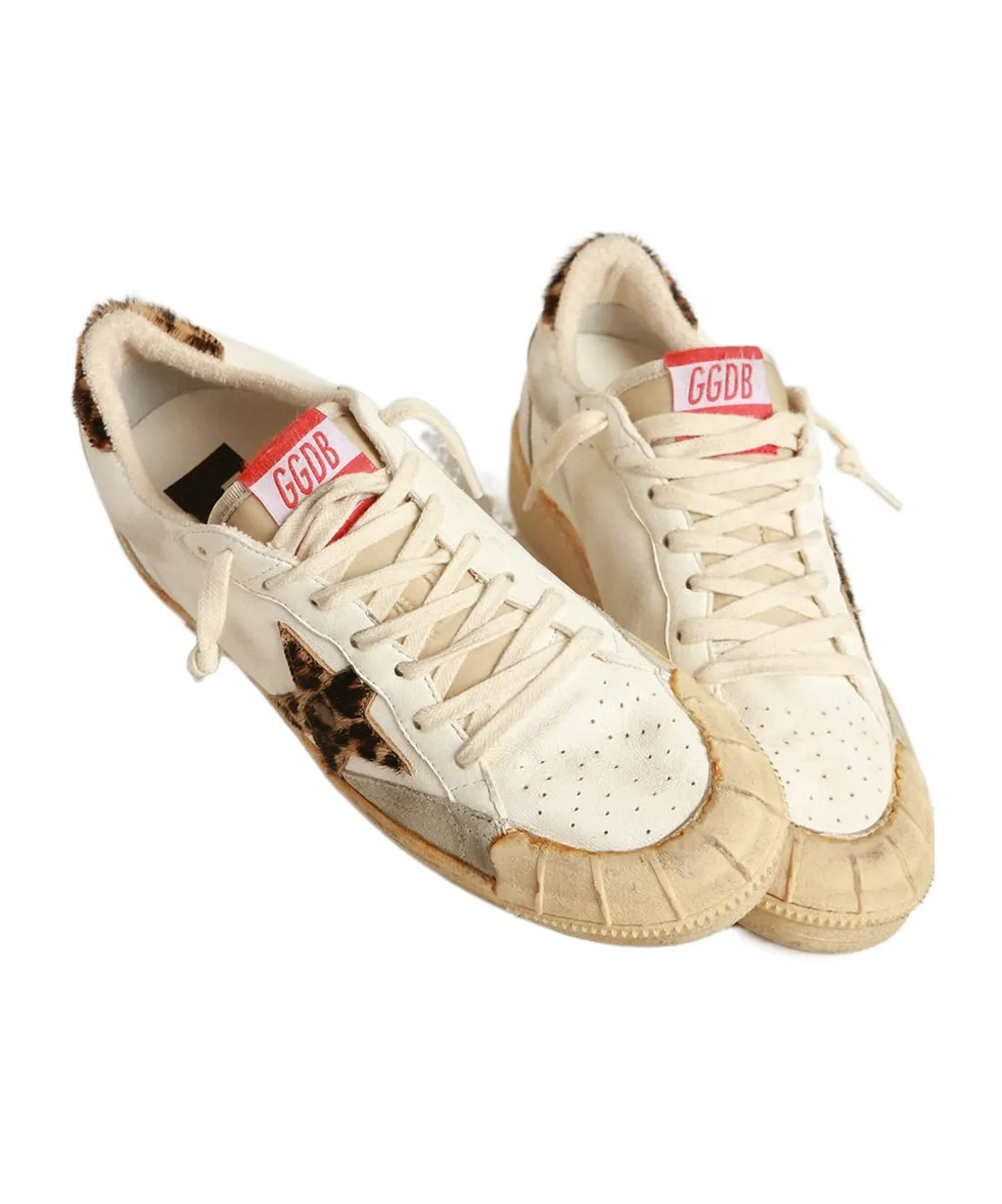 Ball Star Lace-Up Sneakers