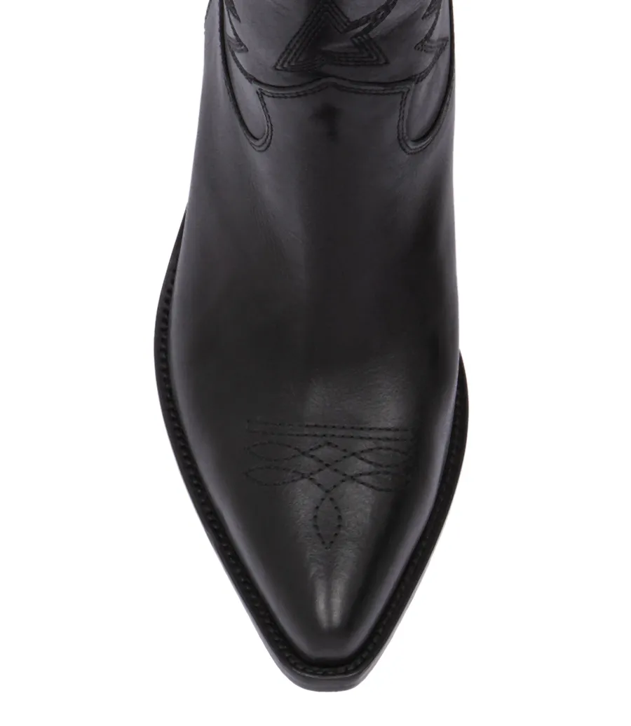 Low Wish Star Pointed-Toe Boots