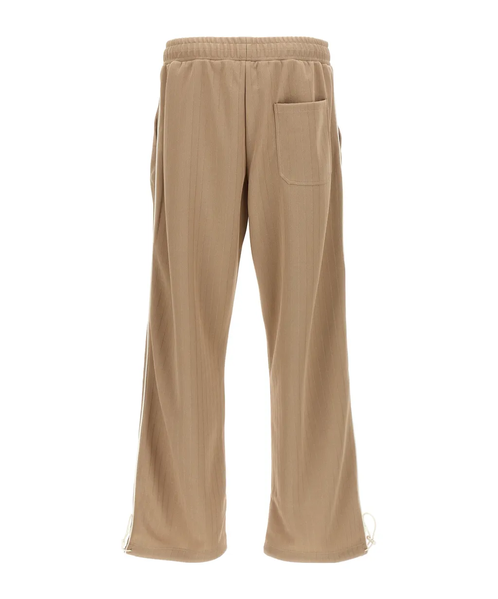 Logo Printed Straight-Leg Trousers