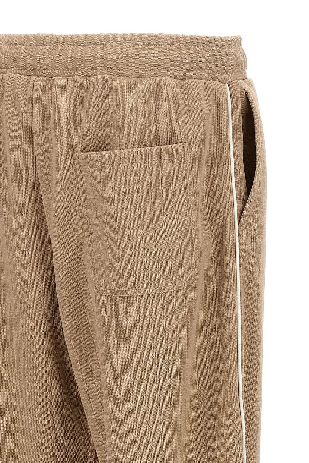 Logo Printed Straight-Leg Trousers